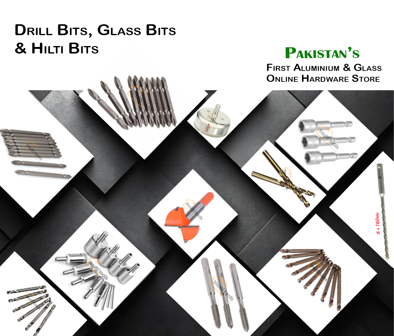 Drill Bits, Glass Bits & Hilti Bits