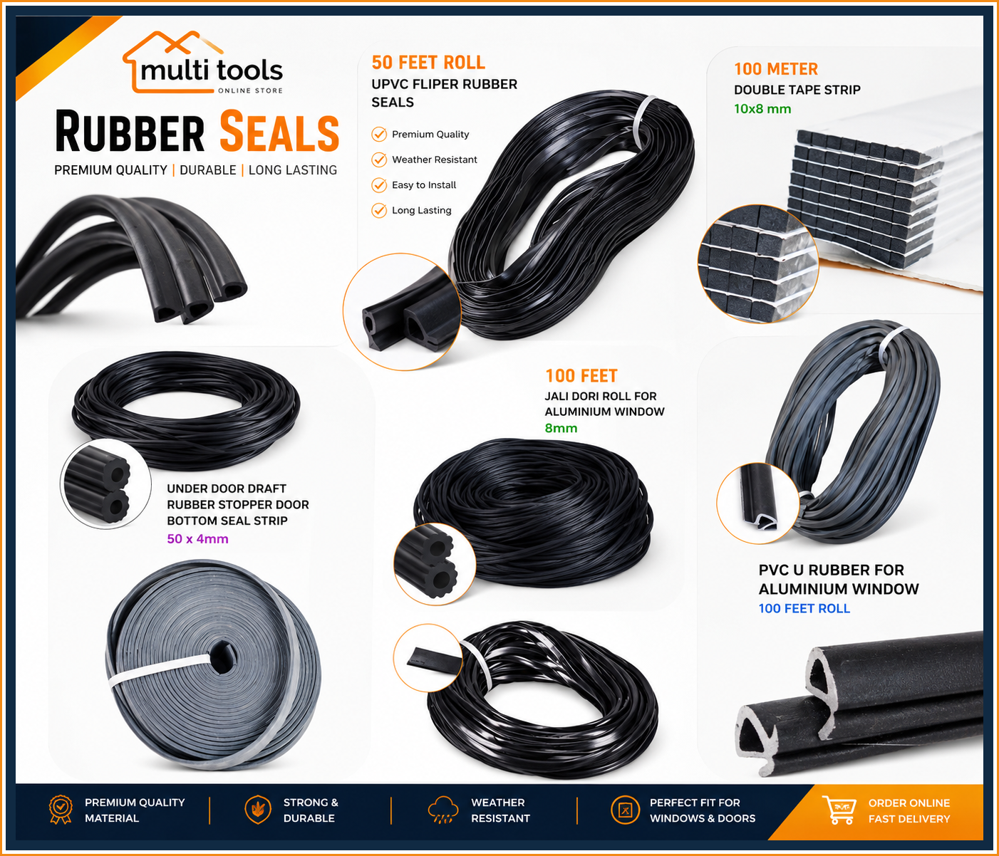 Rubber & sealant
