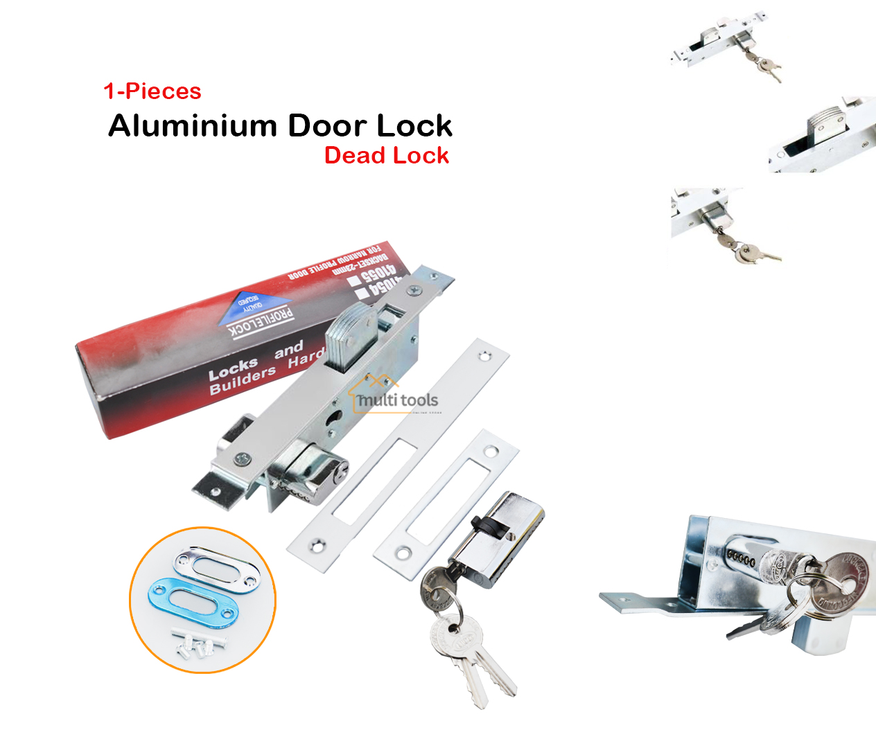 Aluminium Door Lock (Dead Lock)
