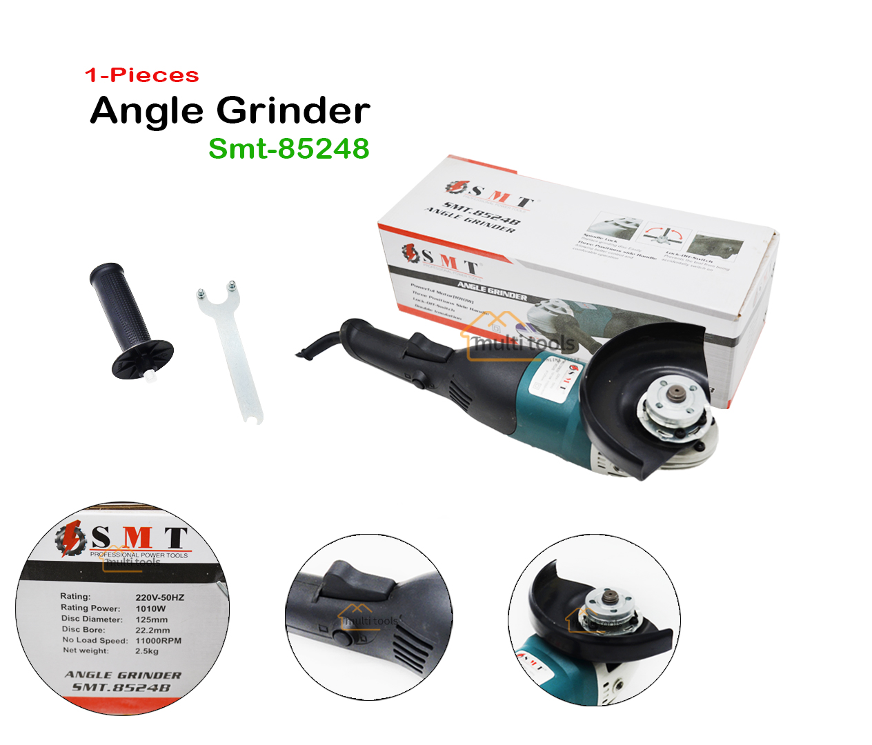 Angle Grinder 125Mm Smt-85248