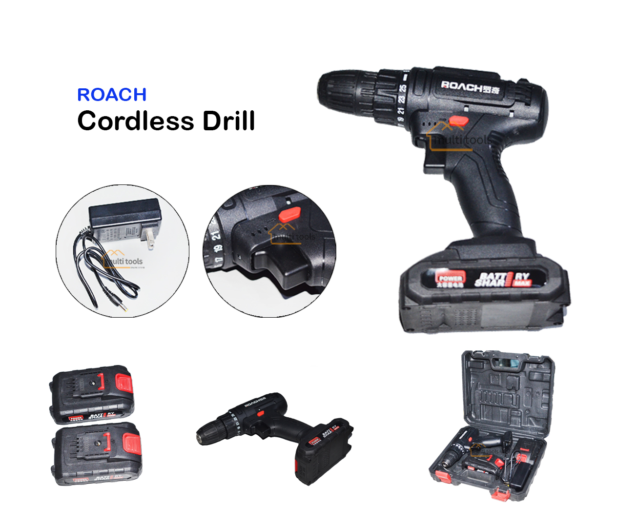 Cordless Drill Black