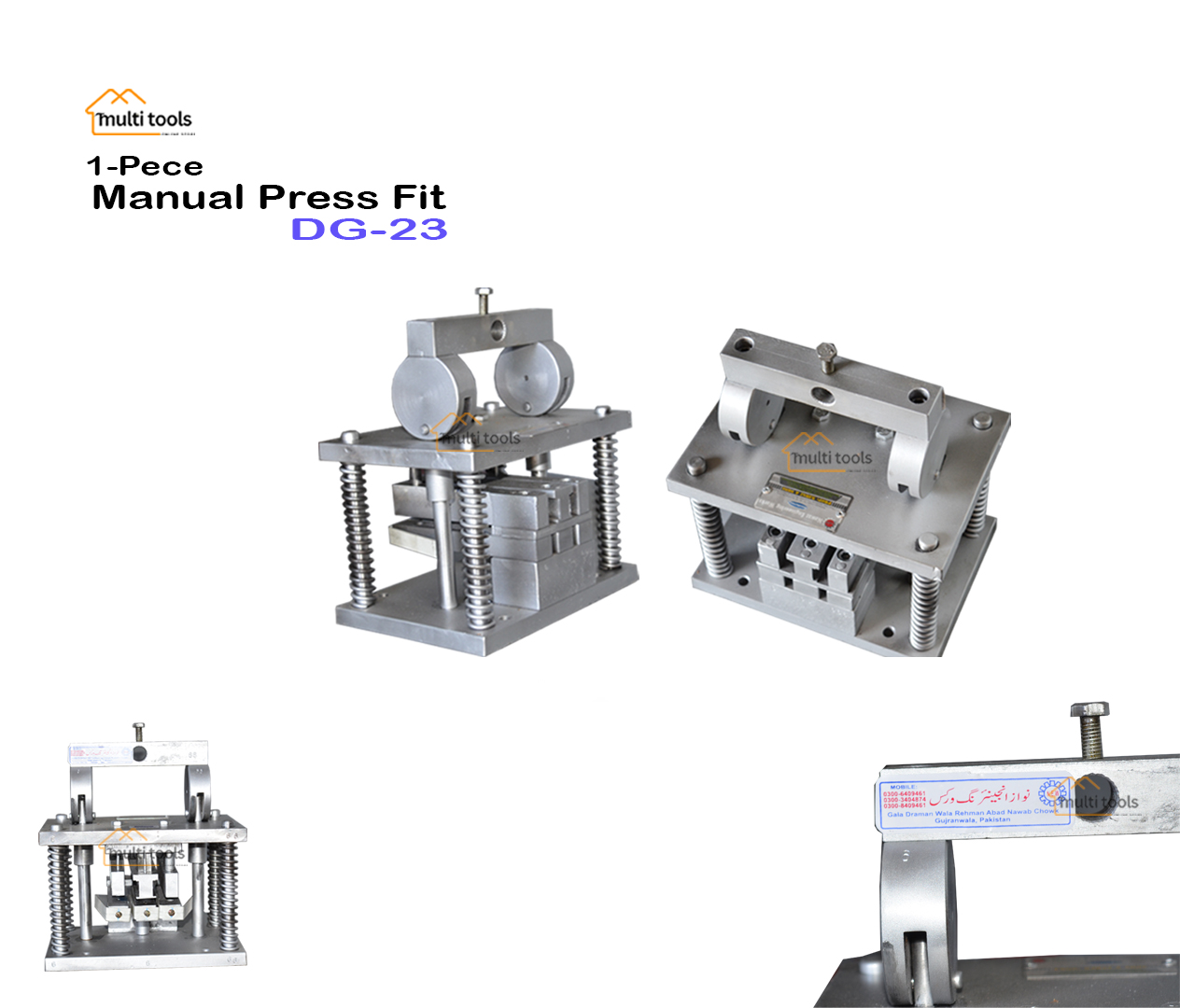 Dg-23 Manual Press Fit Machine (1-Pec)