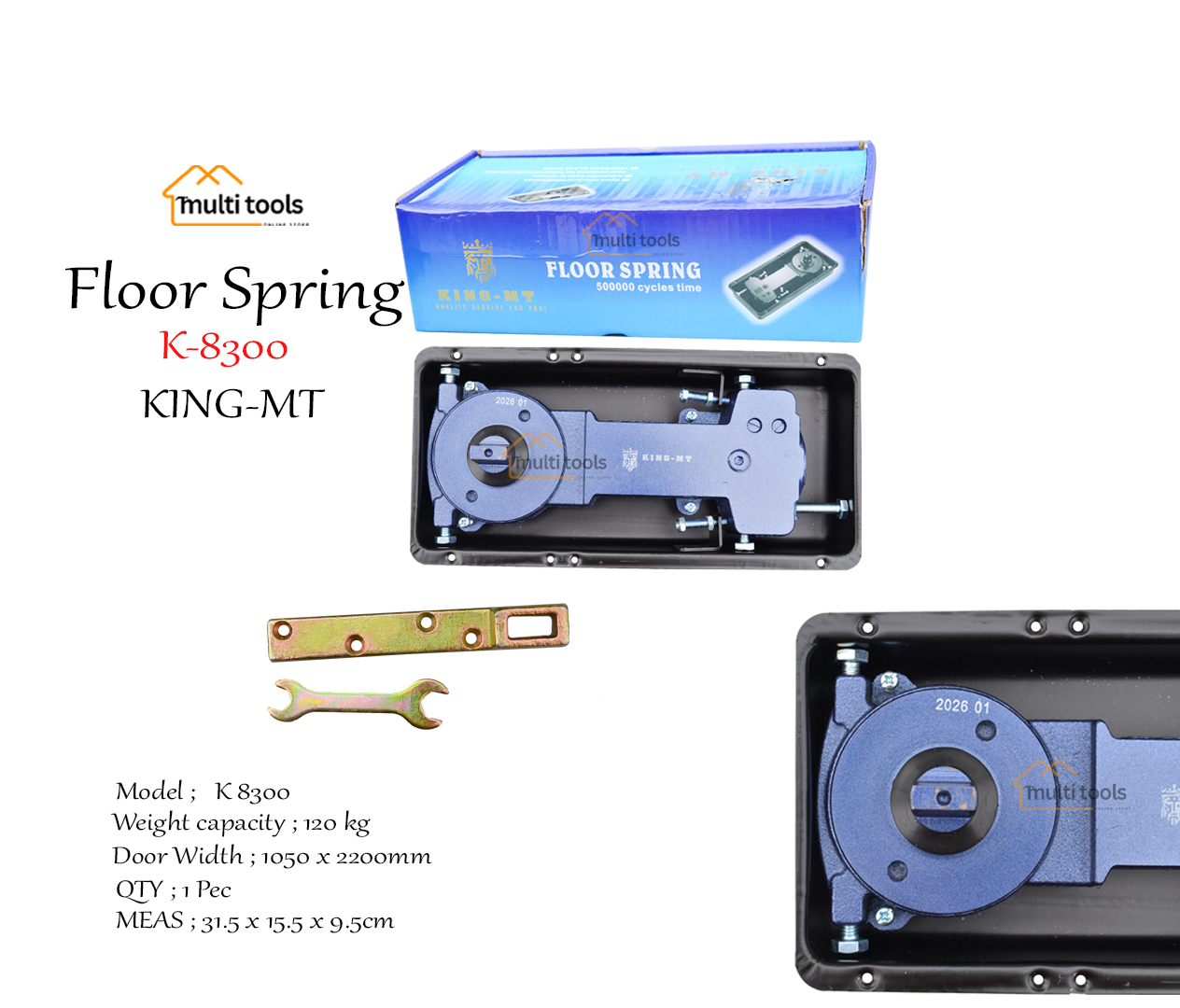 Floor Spring -K-8300 King-Mt