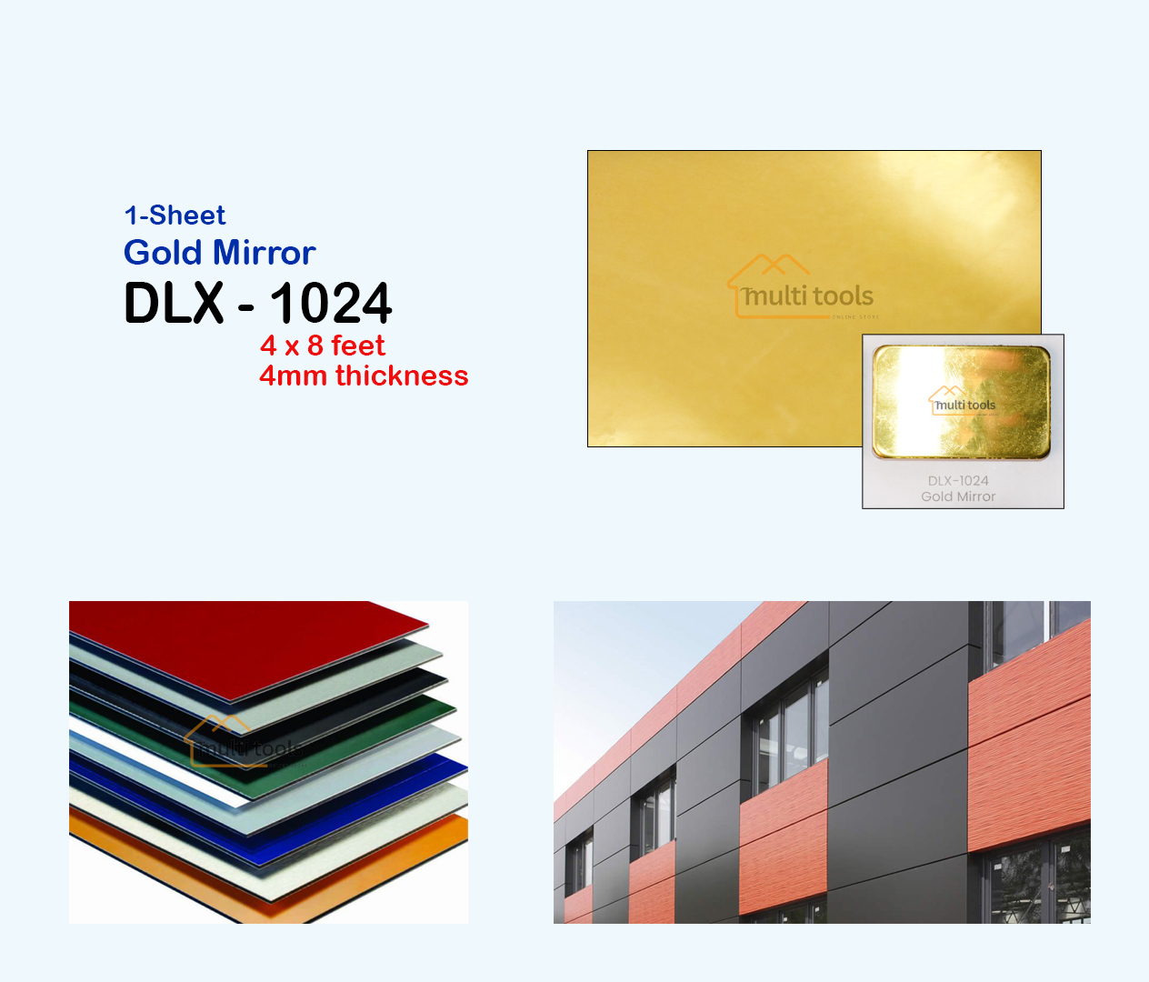 Glod Mirror #1024 (4Mm) 