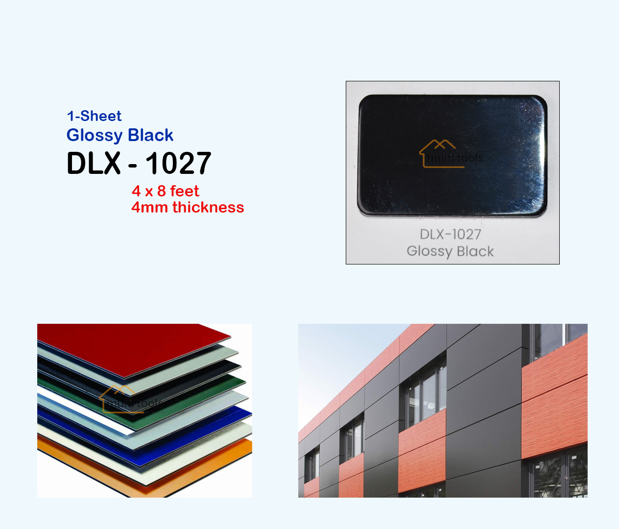 Glossy Black #1027 (4Mm) 