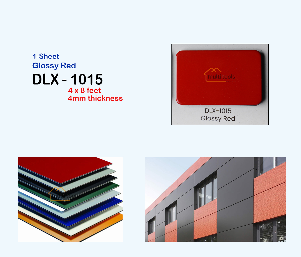 Glossy Red #1015 (4Mm) 