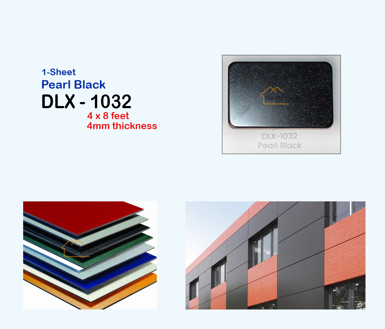 Pearl Black #1032 (4Mm) 