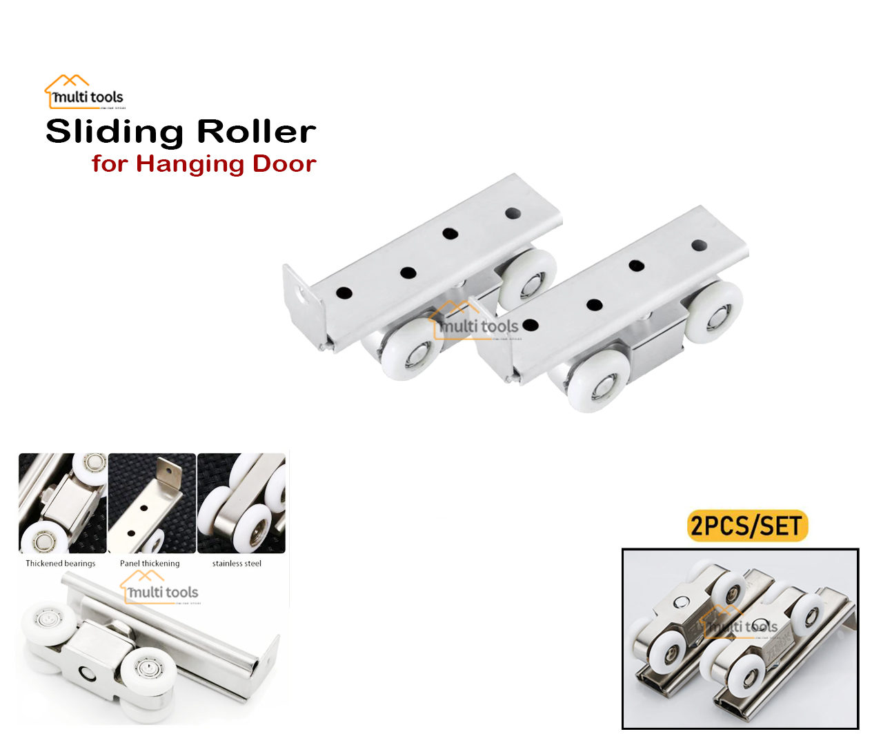 Sliding Roller For Hanging Door Four Wheel