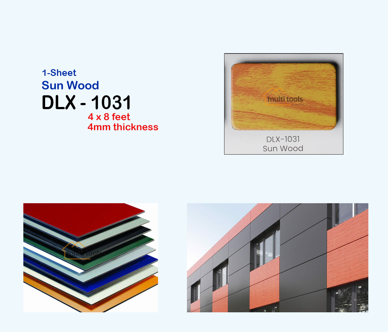 Sun Wood #1031 (4Mm) 