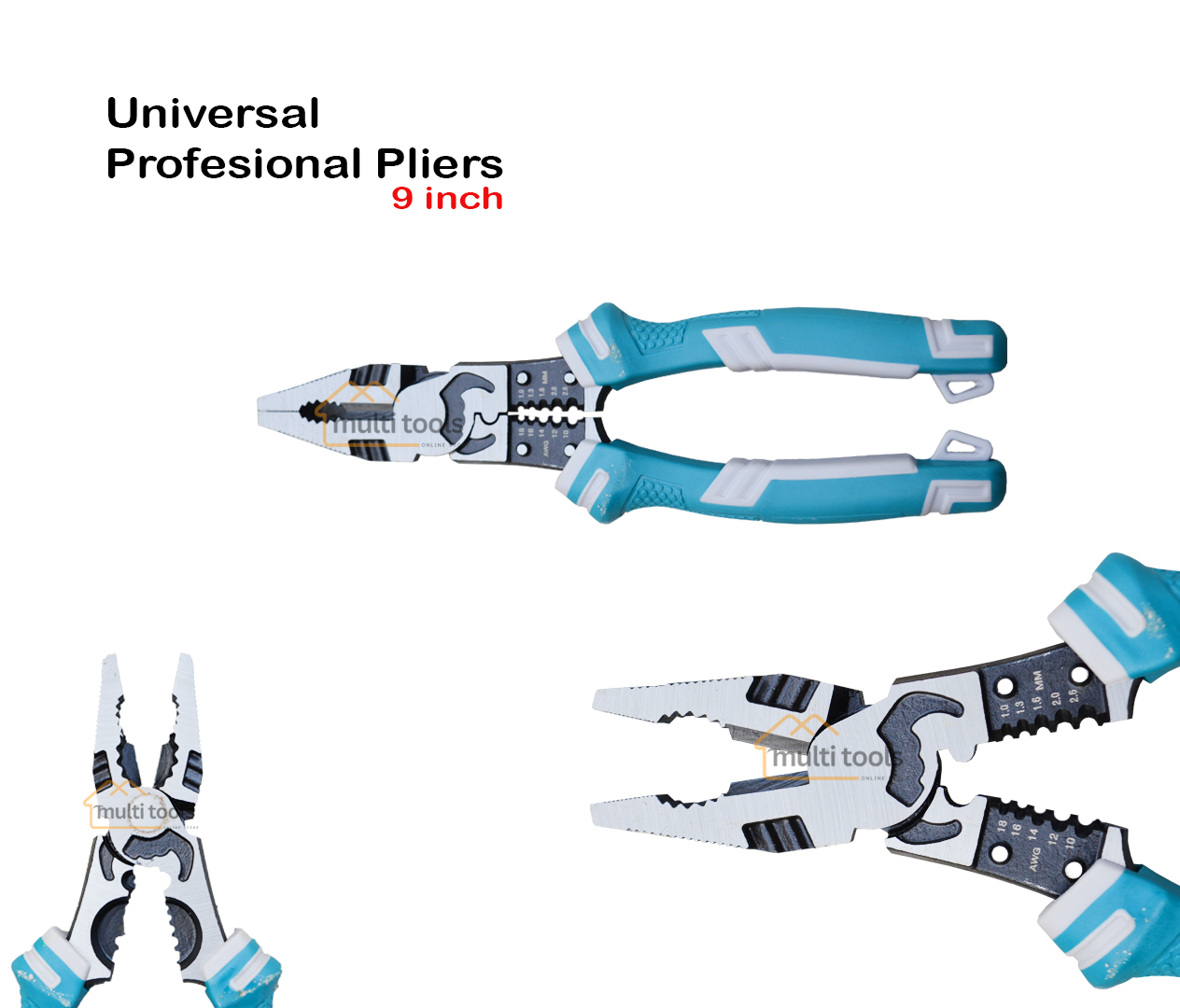 Universal Profesional Pliers 9 Inch