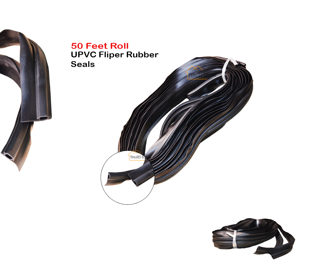 Upvc Windows Fliper Rubber Seals 50 Ft Roll