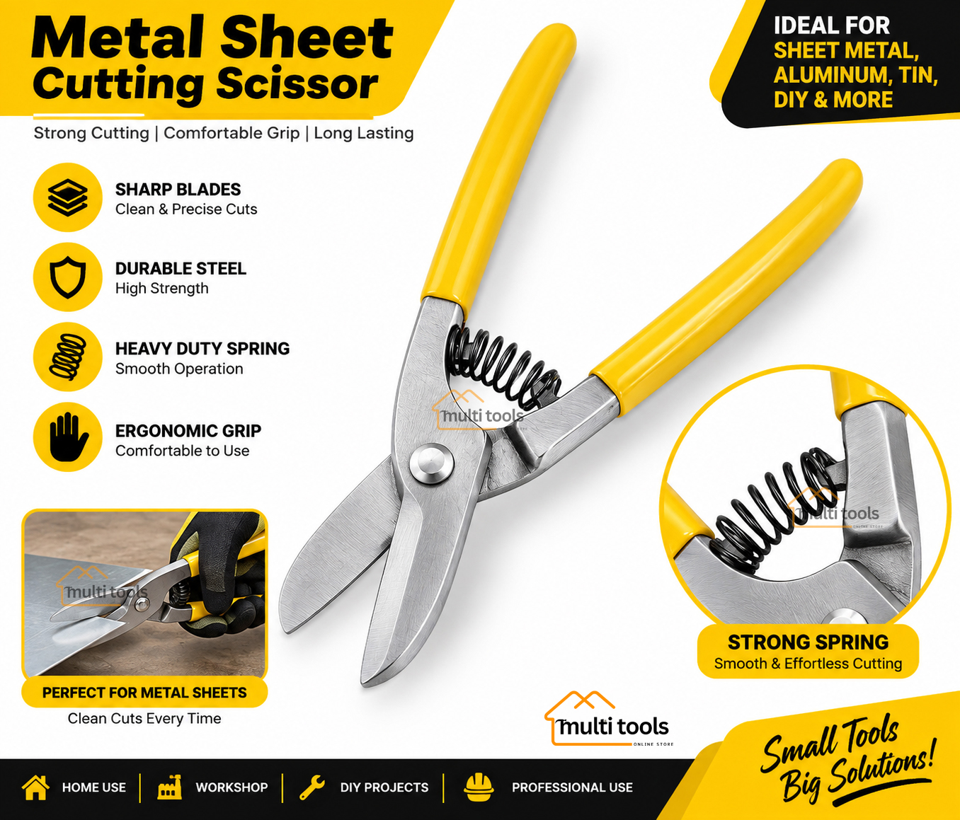 Metal Sheet Cutting Scissor