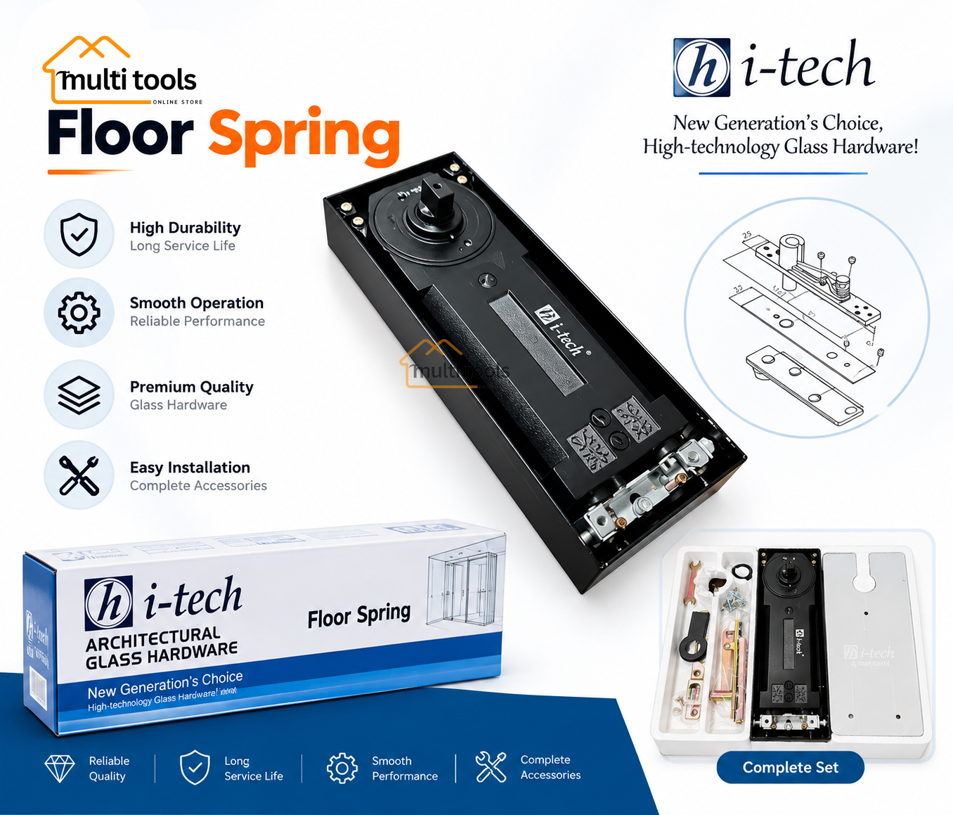Floor Spring I-Tech