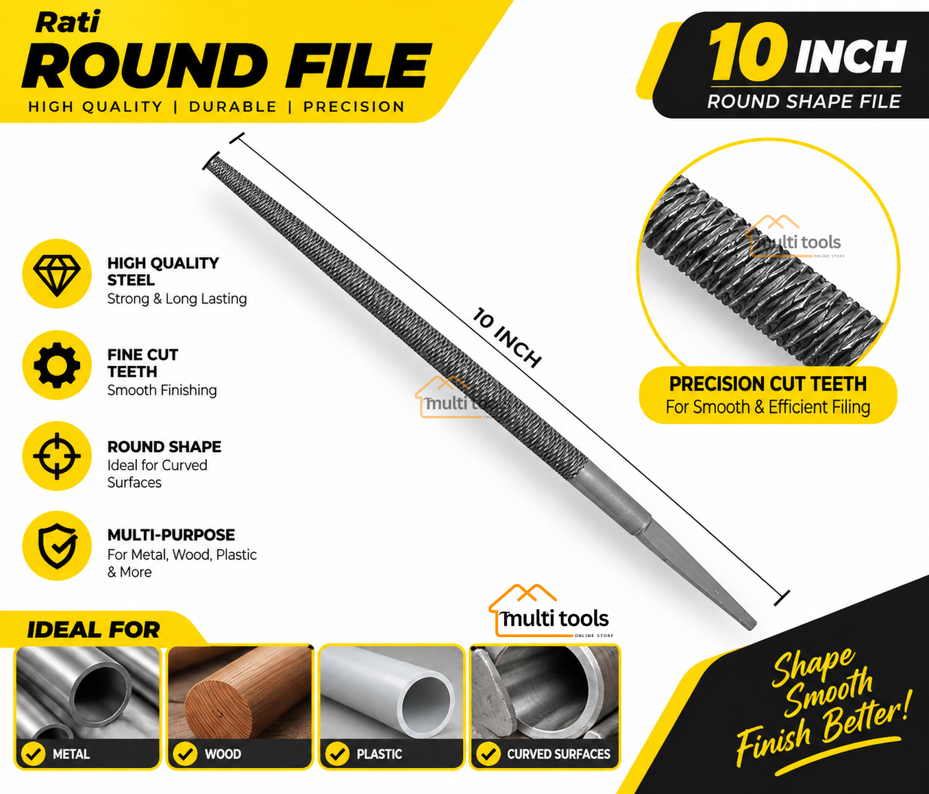 Round File (10 Inch)