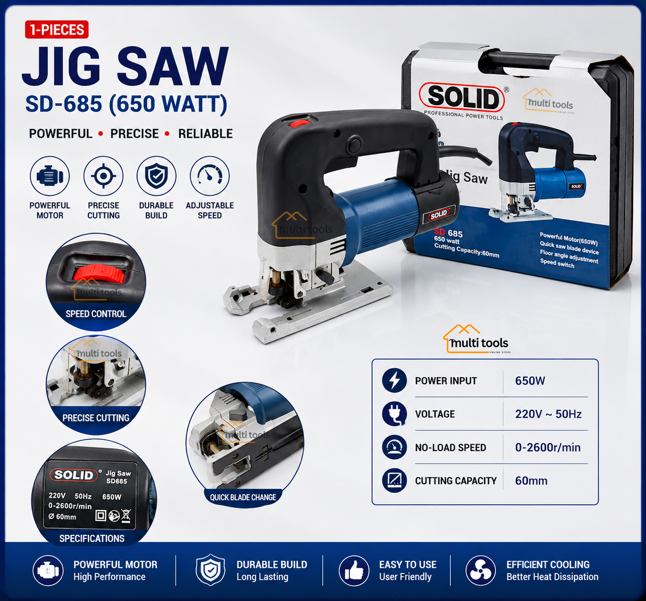 Jig Saw Sd-685-650 Watt