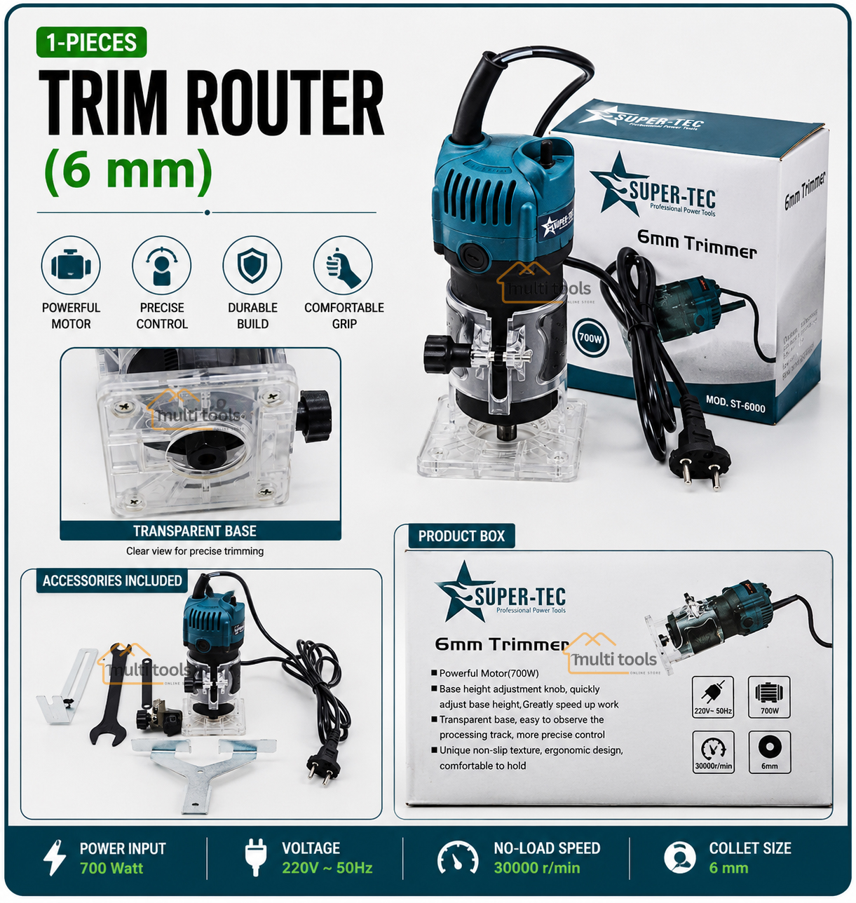 Trim Router (6mm)