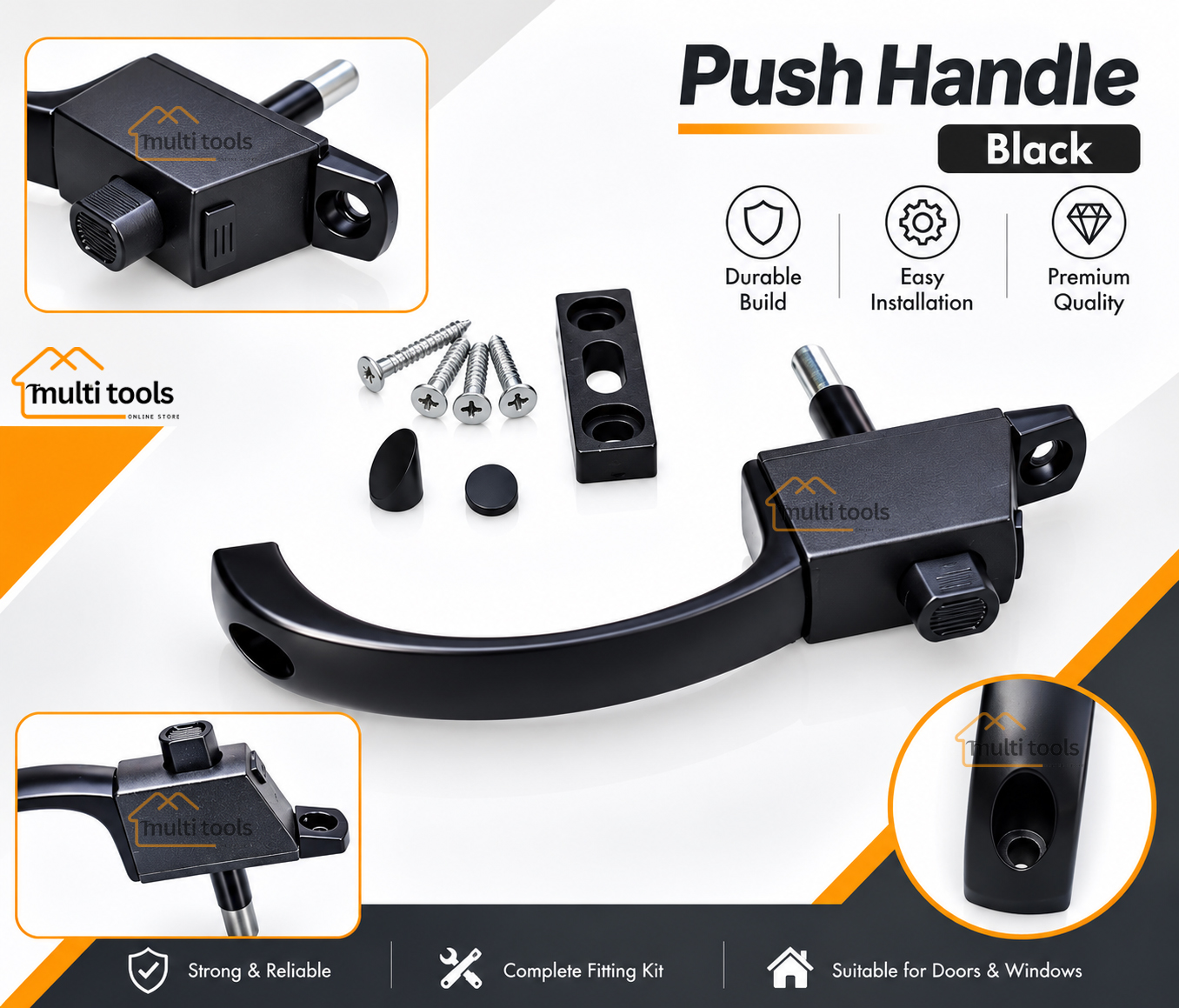 Push Handle (Black)
