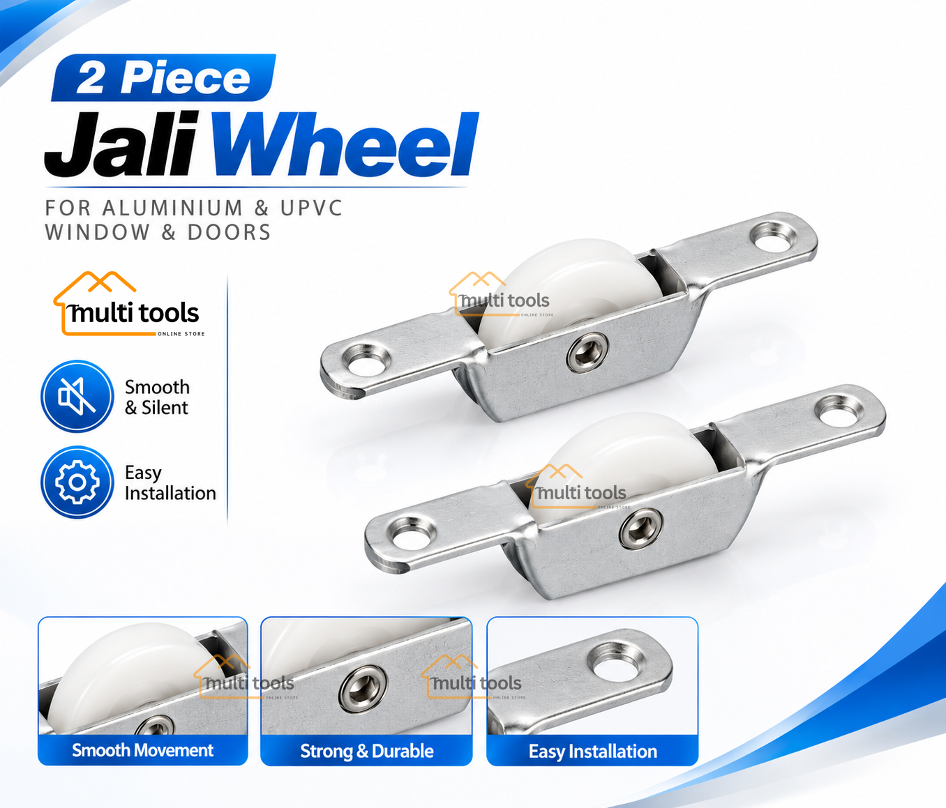 Aluminium Jali Wheel (S.B)