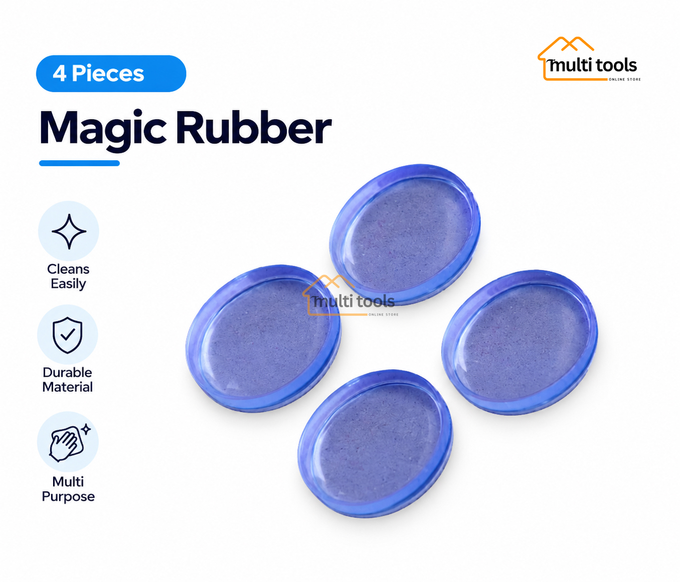 4 Pecs Magic Rubber