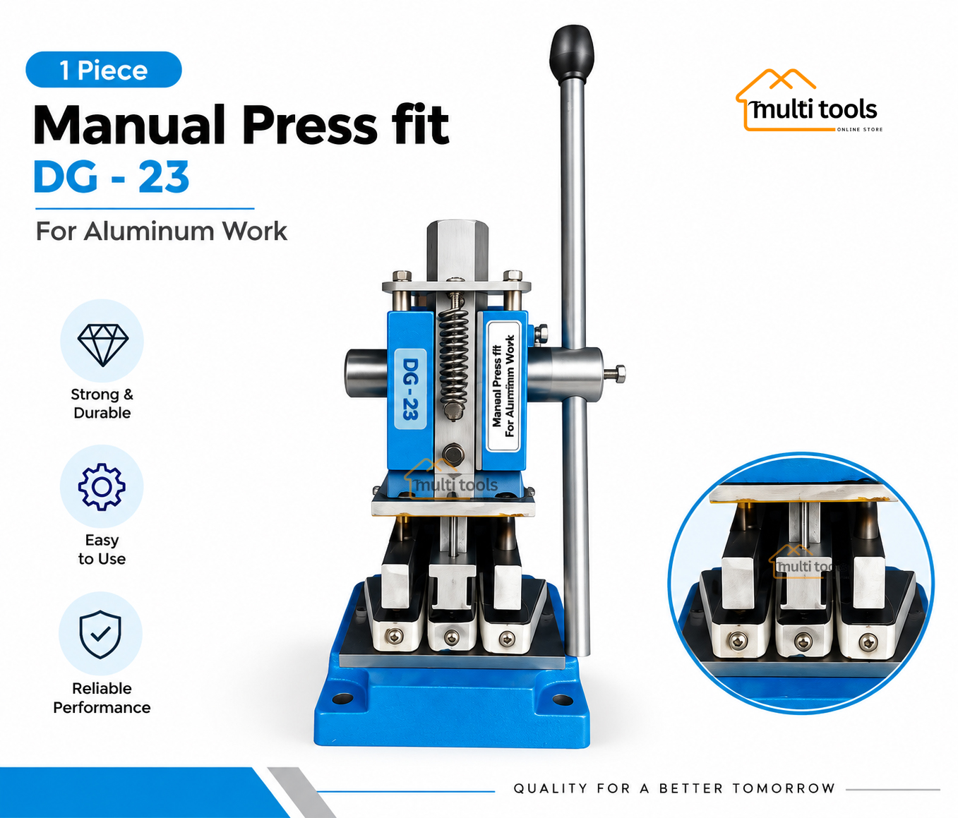 DG-23 Manual Press Fit Machine
