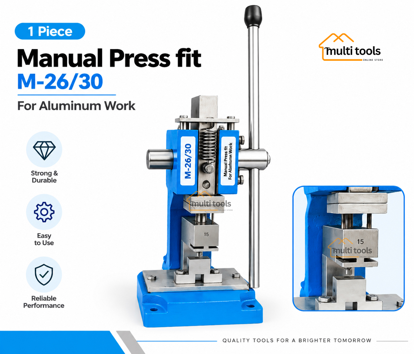 M-26-30 Manual Press Fit Machine