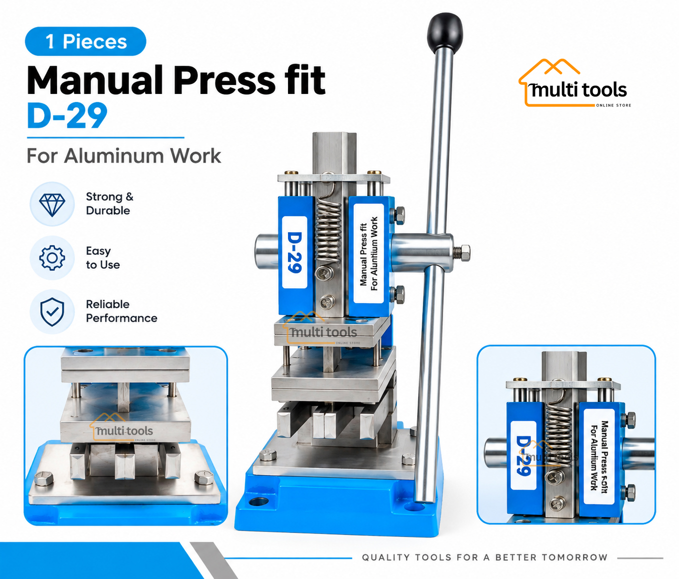 D-29 Manual Press Fit Machine