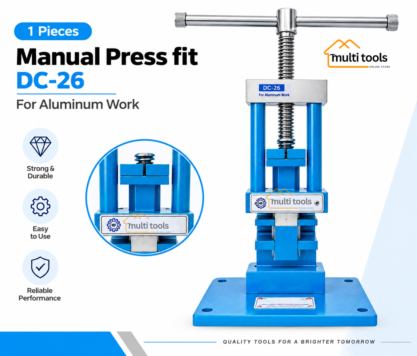 Dc-26 Manual Press Fit Machine