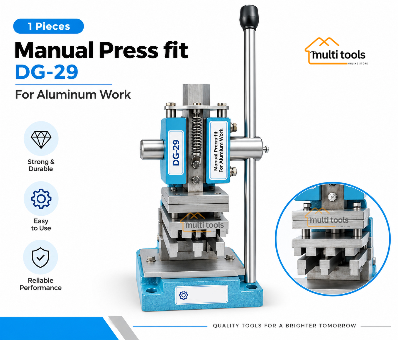 Dg-29 Manual Press Fit Machine
