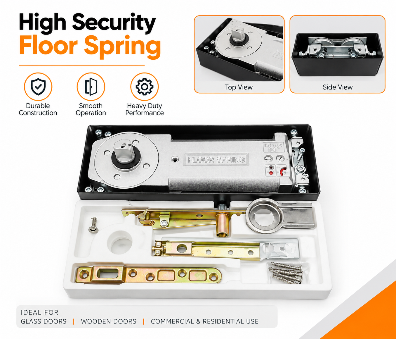 High Security Floor Spring