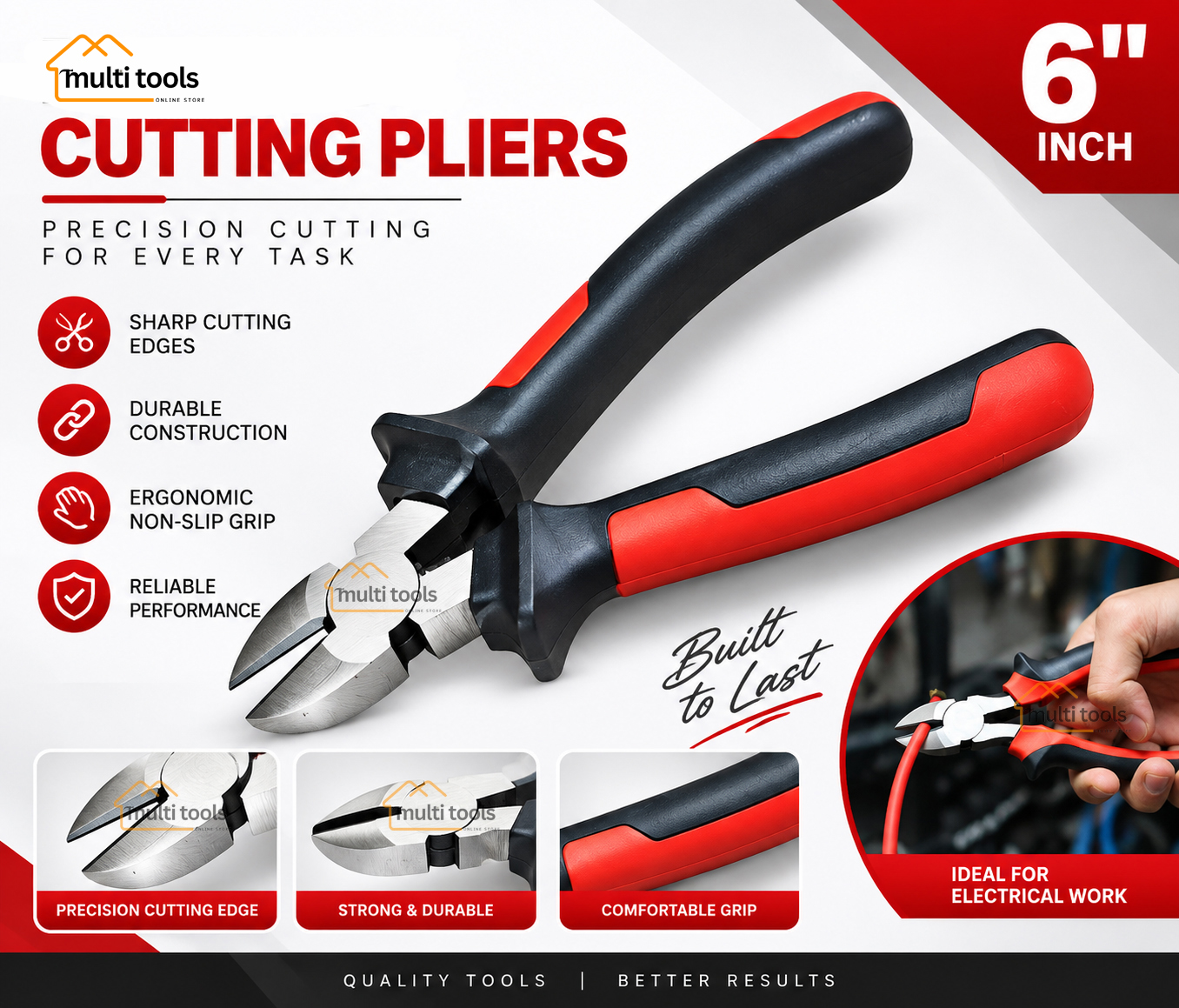 Cutting Pliers 6''