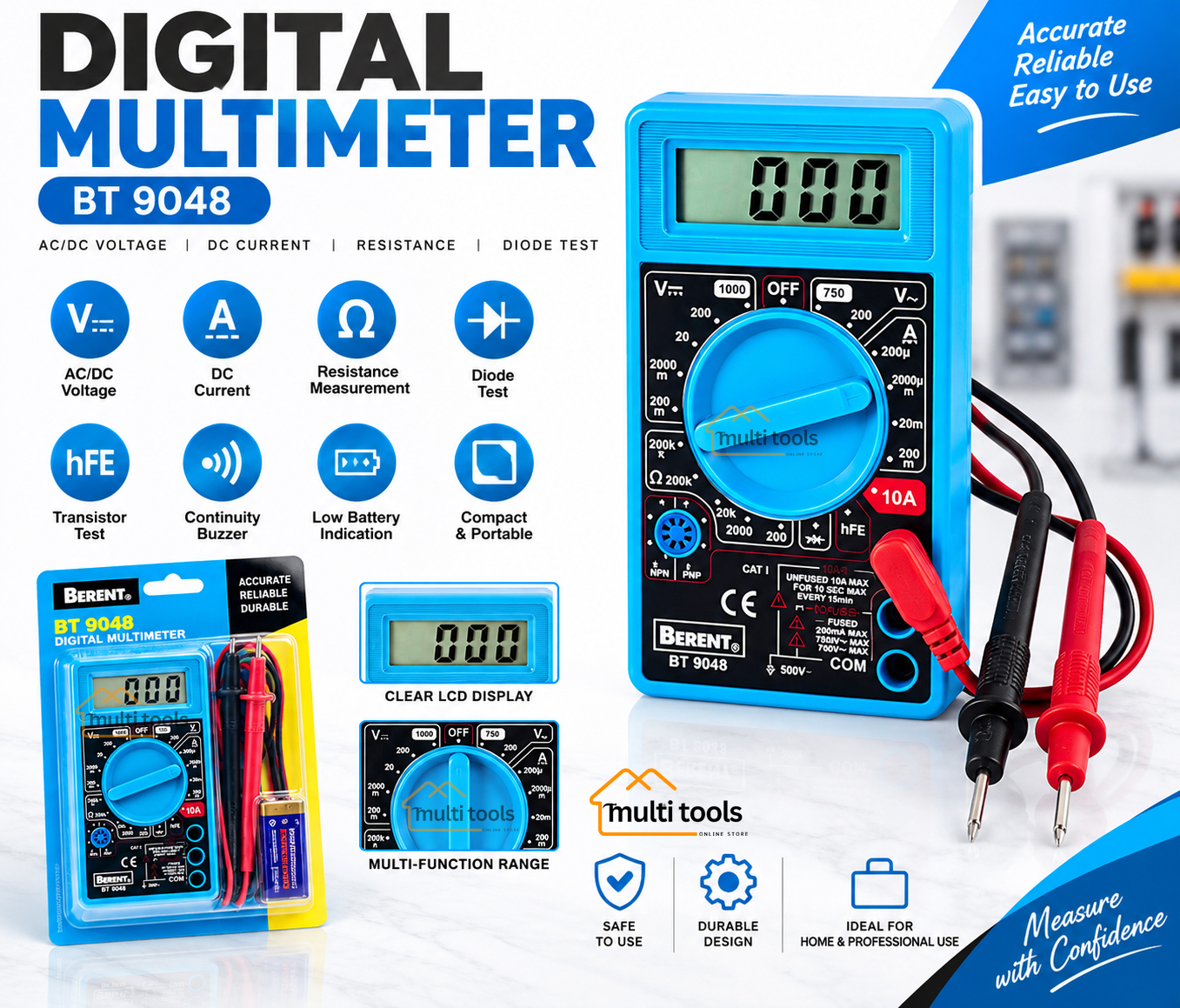 Digital Multimeter Bt 9048 