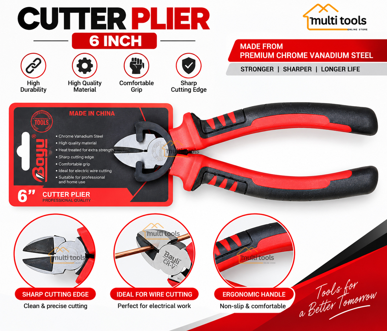 Cutter Plier 6 Inch