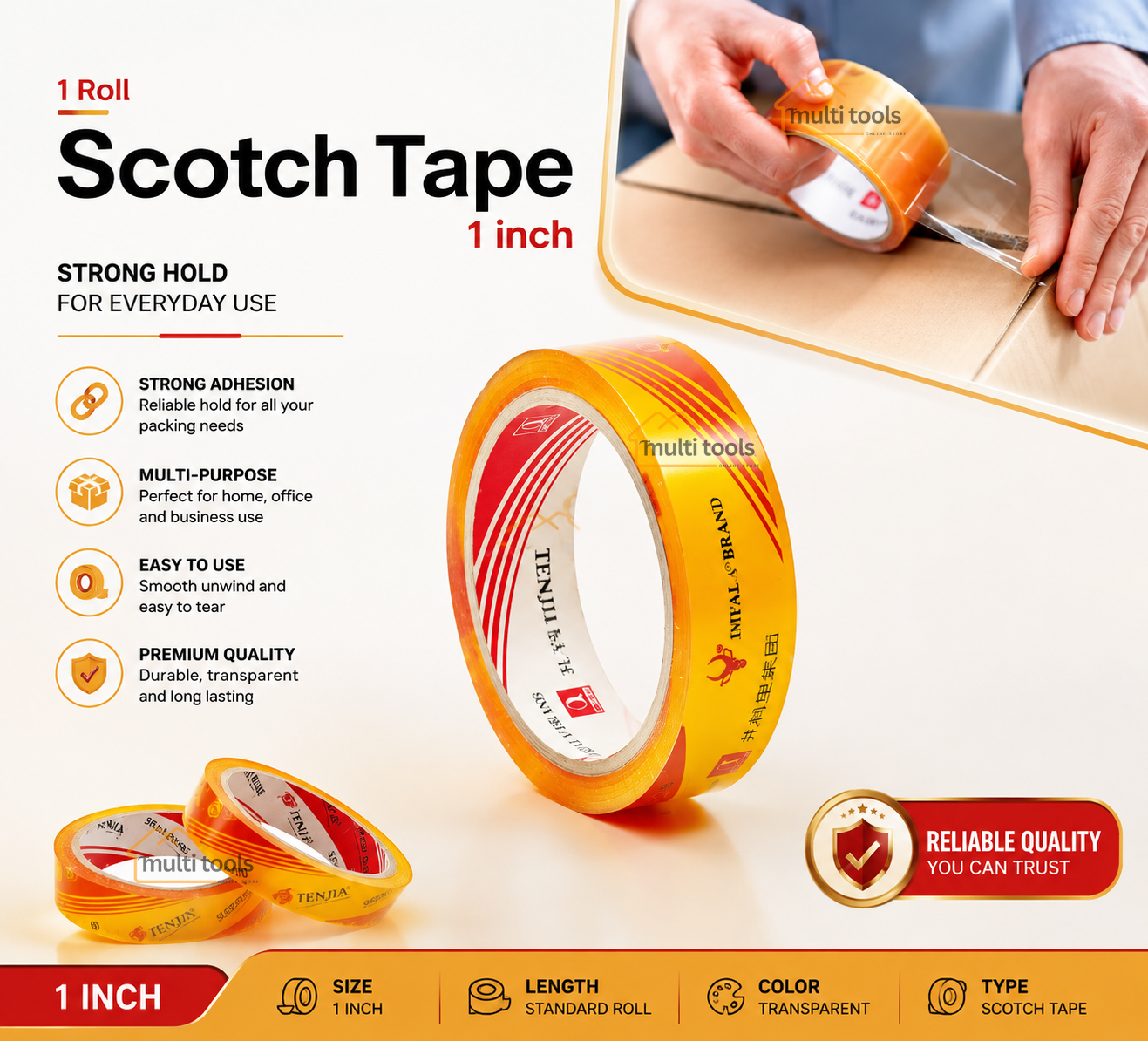 Scotch Tape (1 Inch)