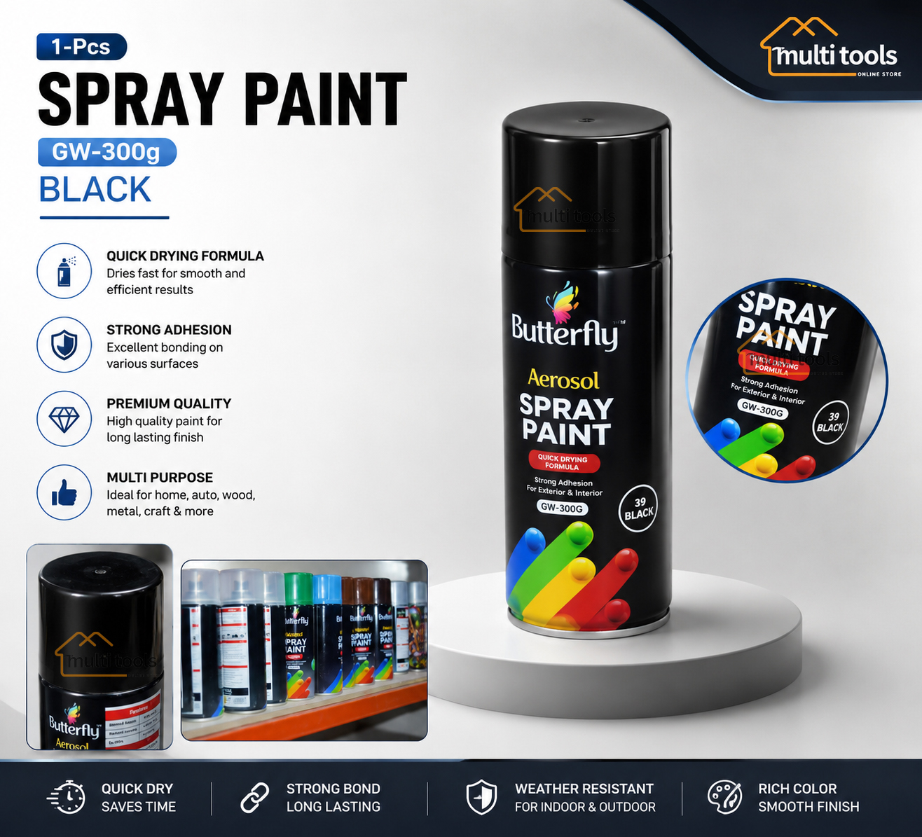 Spray Paint (Black)