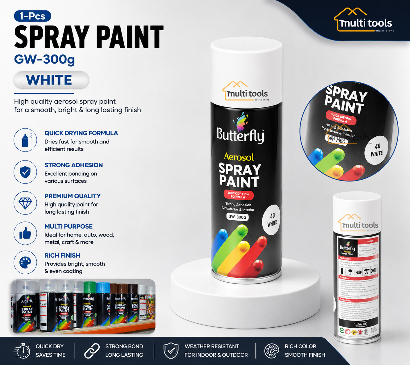 Spray Paint (White)