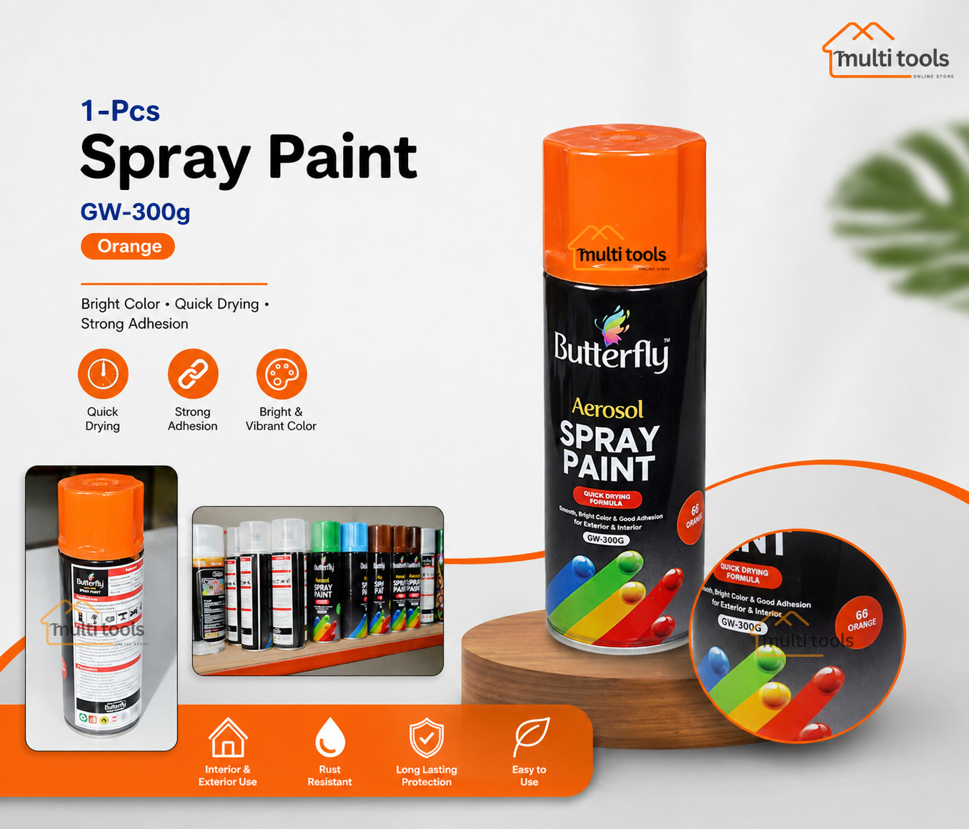 Spray Paint (Orange)
