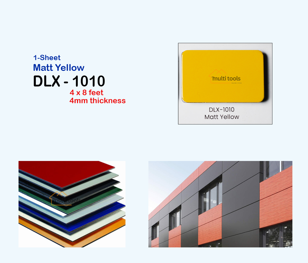 Matt Yellow #1010 (4mm)