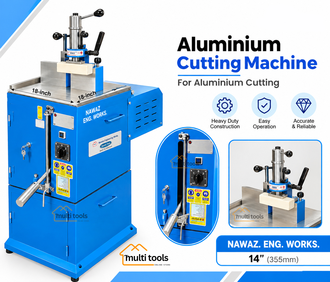 Aluminum Cutting Machine 14 Inch