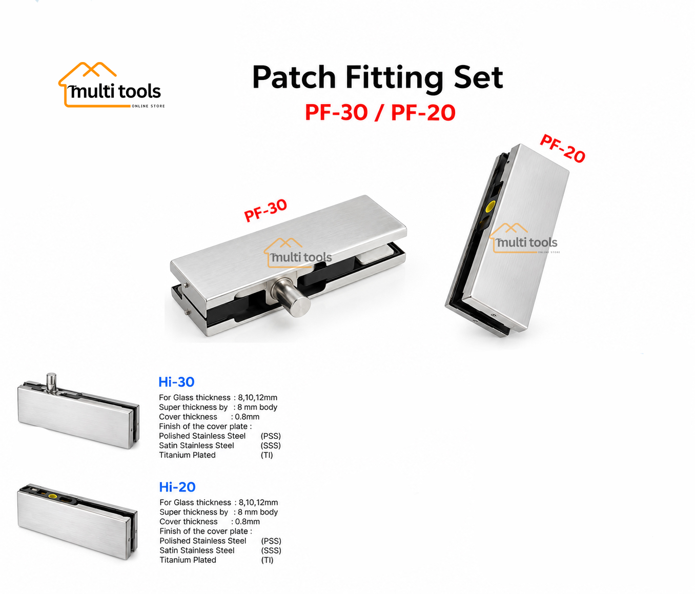 Patch Fitting Set Pf-30/Pf-20