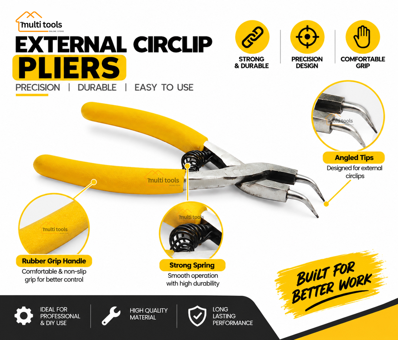 External Circlip Pliers